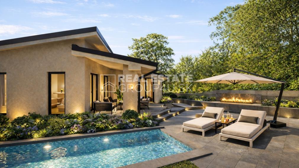 NOVOSTAVBA - 4IZ BUNGALOV V POVAŽSKEJ BYSTRICI S VÝHĽADOM NA HRAD