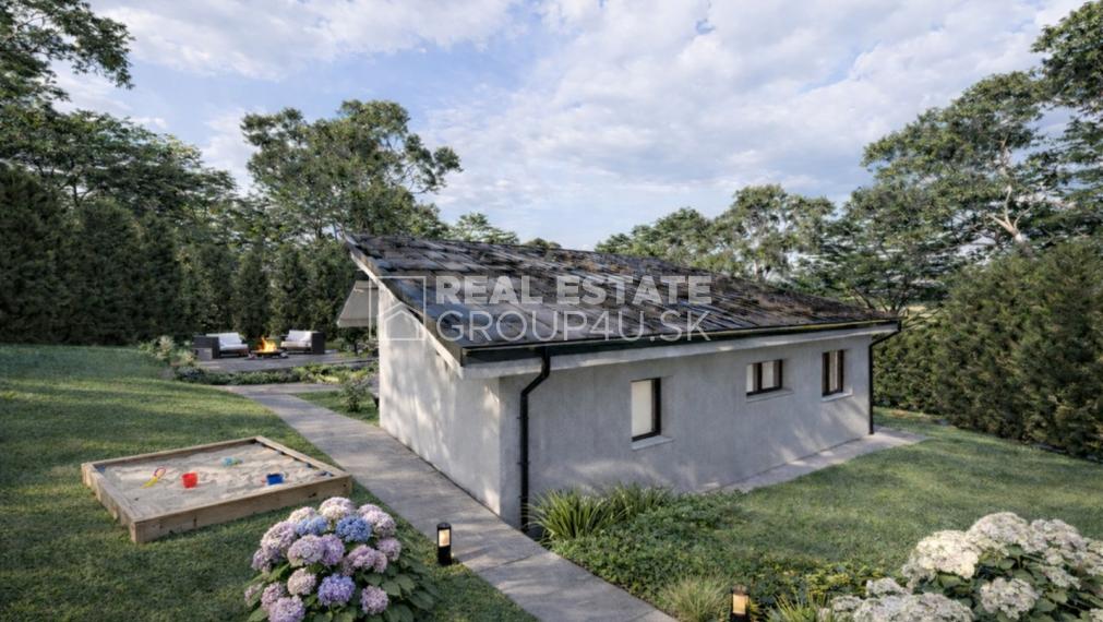 NOVOSTAVBA - 4IZ BUNGALOV V POVAŽSKEJ BYSTRICI S VÝHĽADOM NA HRAD