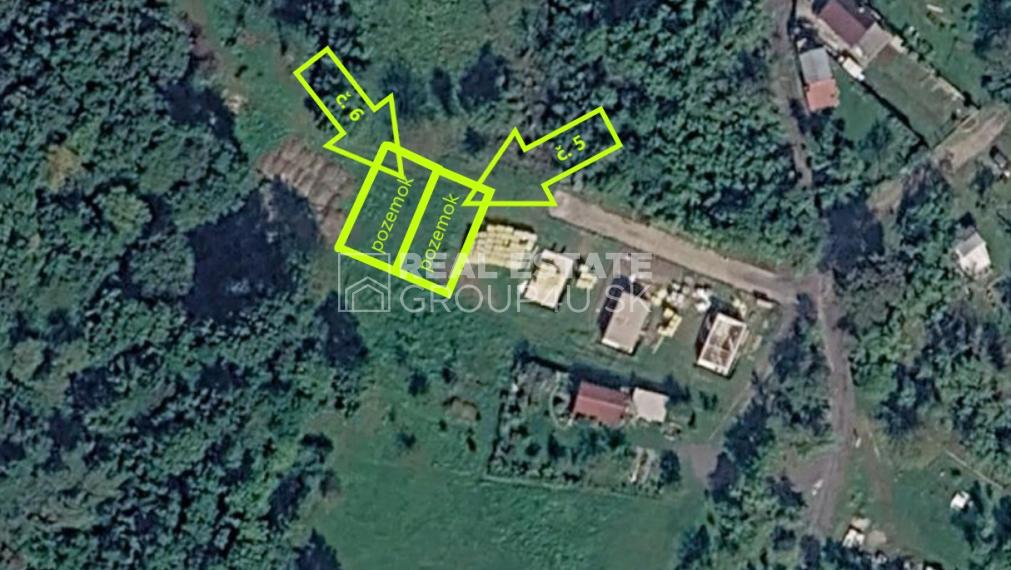 STAVEBNÉ POZEMKY PRE REKREAČNÉ DOMY - 48 000.-€