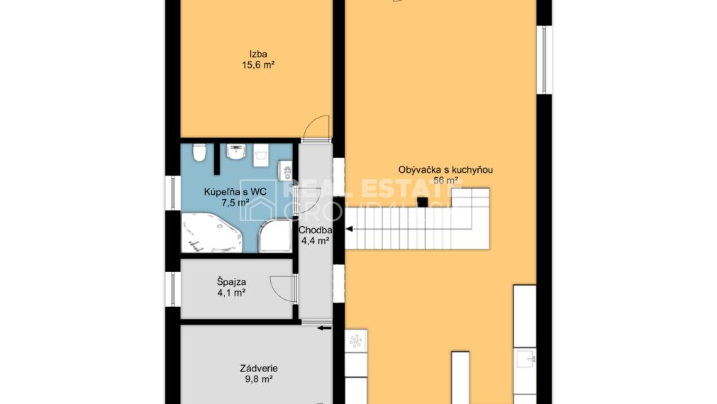 VEĽKORYSÝ 5 IZBOVÝ RODINNÝ DOM - MNÍCHOVA LEHOTA
