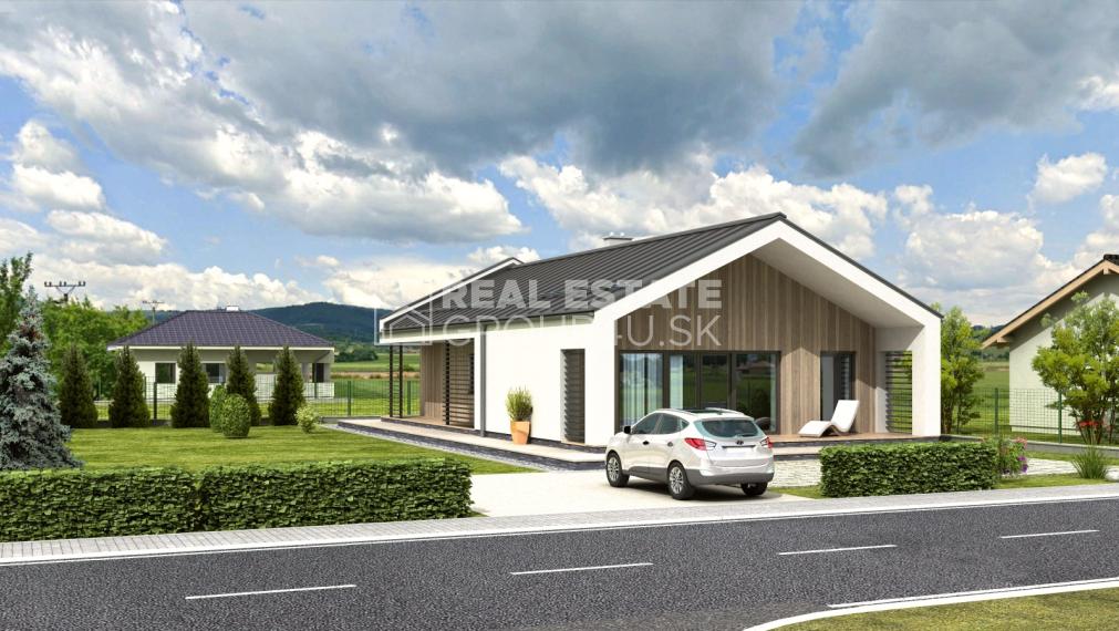 BUNGALOV NA SLNEČNOM ROVINATOM POZEMKU - SLAVNICA