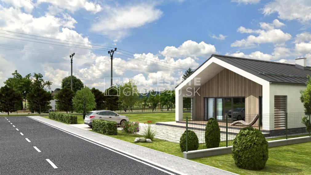 BUNGALOV NA SLNEČNOM ROVINATOM POZEMKU - SLAVNICA