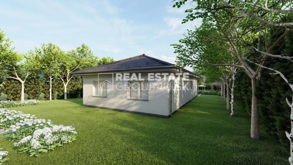 BUNGALOV S TERASOU - 4 IZBOVÝ , bezpečný a moderný dom