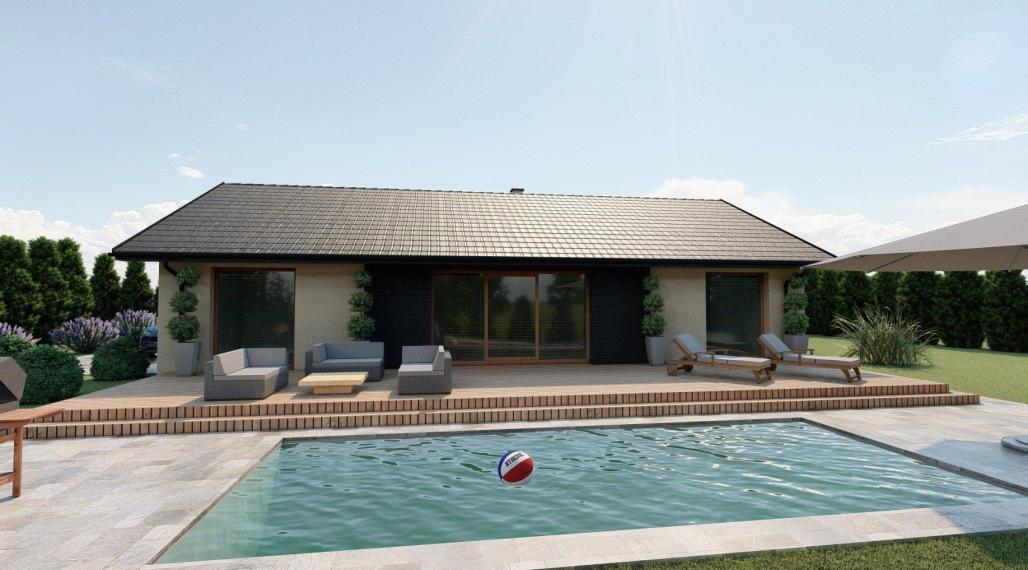 4 IZ BUNGALOV S VEĽKORYSOU VÝMEROU 122 m2