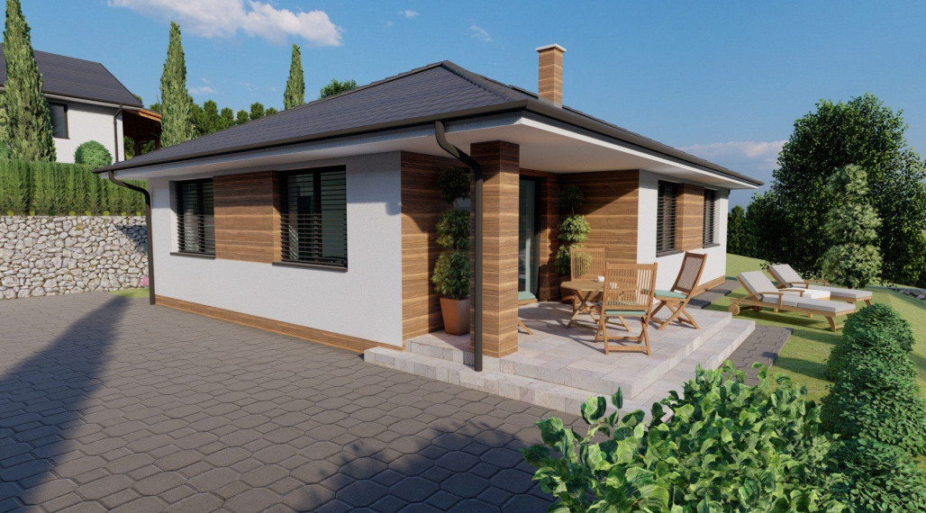 NÍZKOENERGETICKÝ 3 IZ BUNGALOV: 122 700,-€
