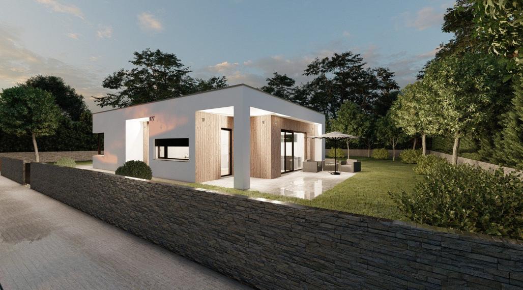 PRAKTICKÝ 3 IZBOVÝ BUNGALOV AJ S TERASOU 120 990,-€