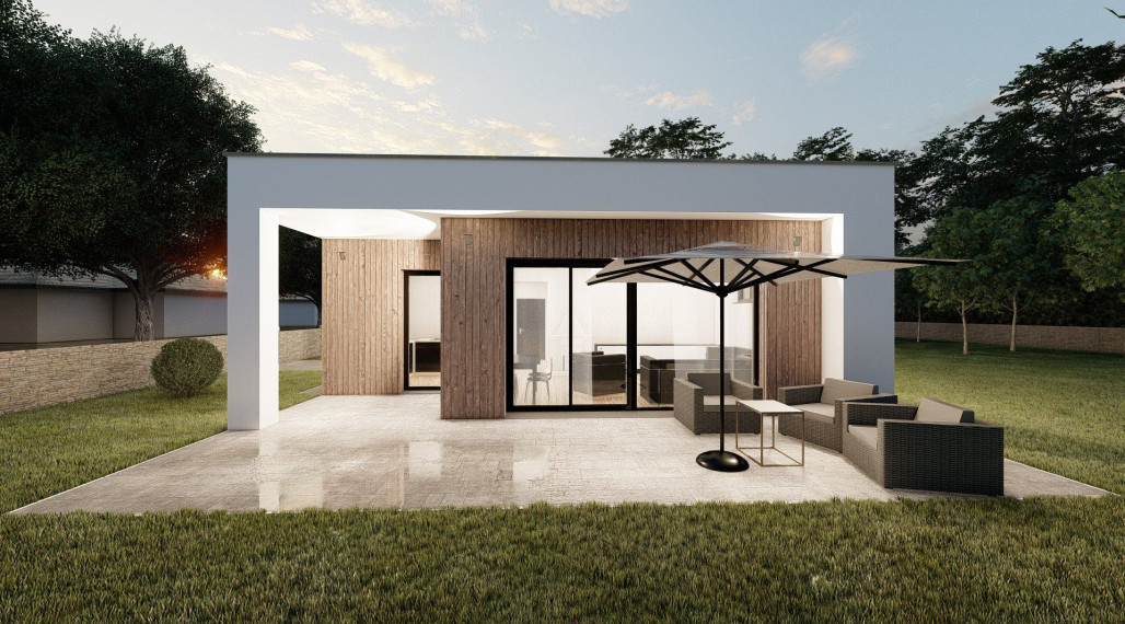PRAKTICKÝ 3 IZBOVÝ BUNGALOV AJ S TERASOU 120 990,-€