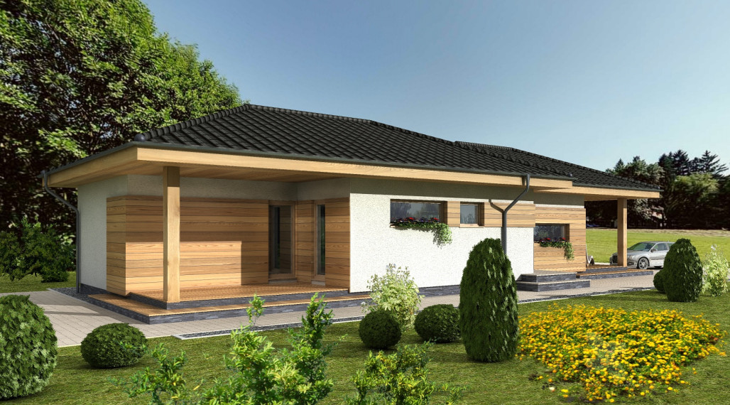 4 IZBOVÝ BUNGALOV S TERASOU 30,9 M2