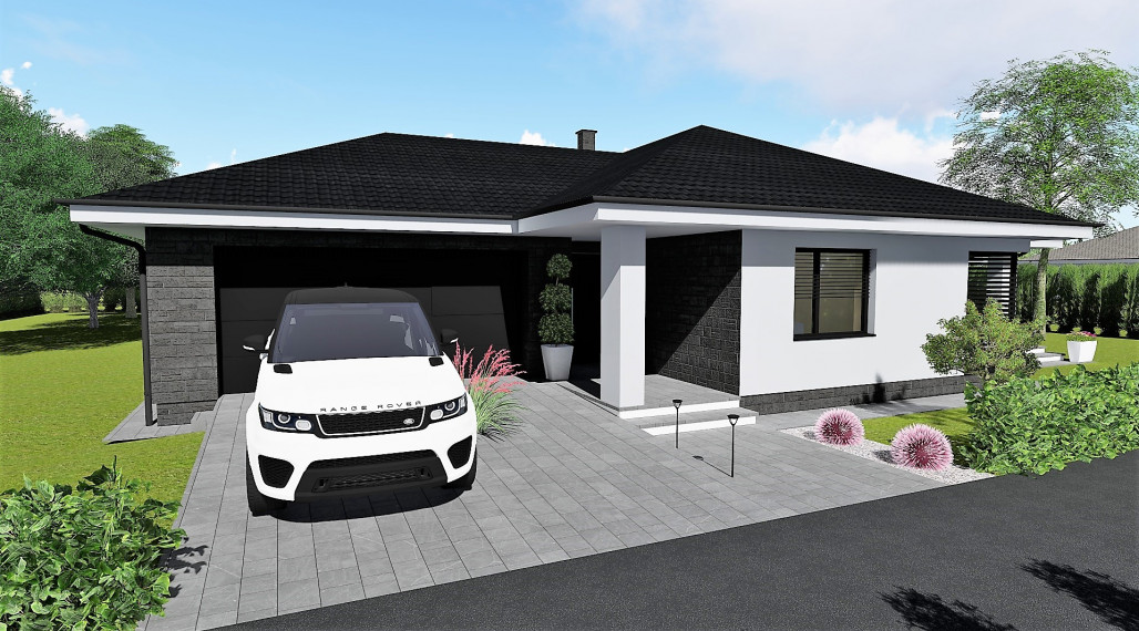 VEĽKÝ 5 IZ BUNGALOV S DVOJGARÁŽOU