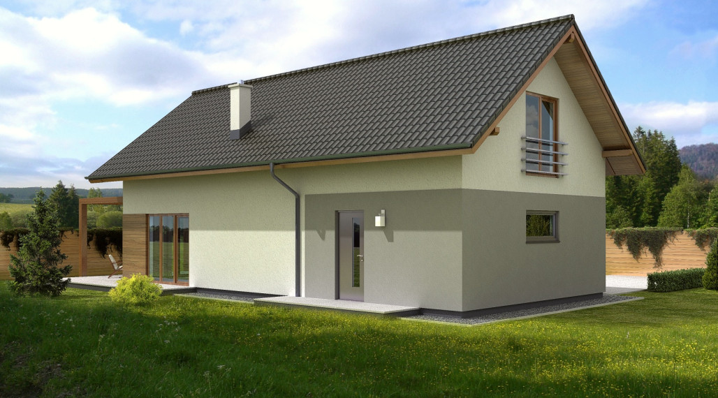 PRIESTRANNÝ POSCHODOVÝ DOM S GARÁŽOU