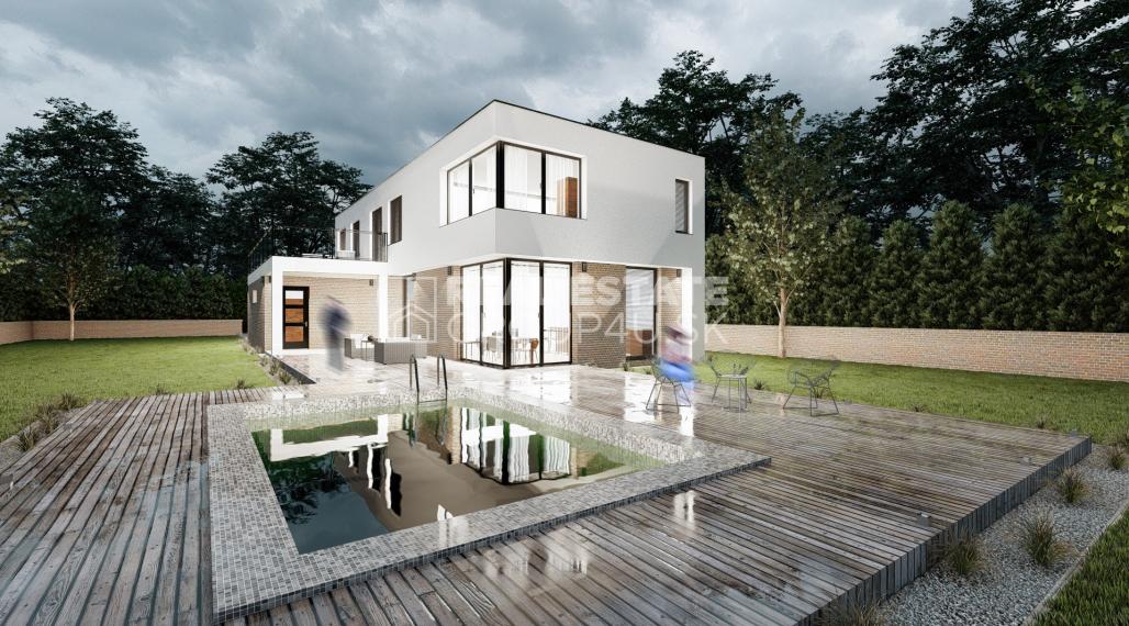 LUXUSNÁ VILA NA KĽÚČ NA LUKRATÍVNOM POZEMKU – BUDATÍN