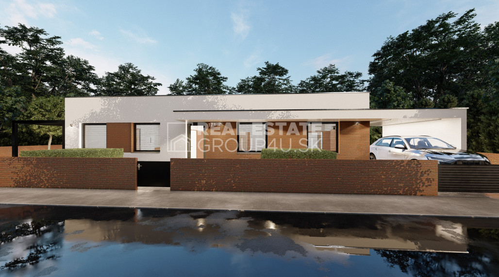 LUKRATÍVNY POZEMOK S VÝSTAVBOU LUXUSNEJ VILY NA KĽÚČ - BUDATÍN