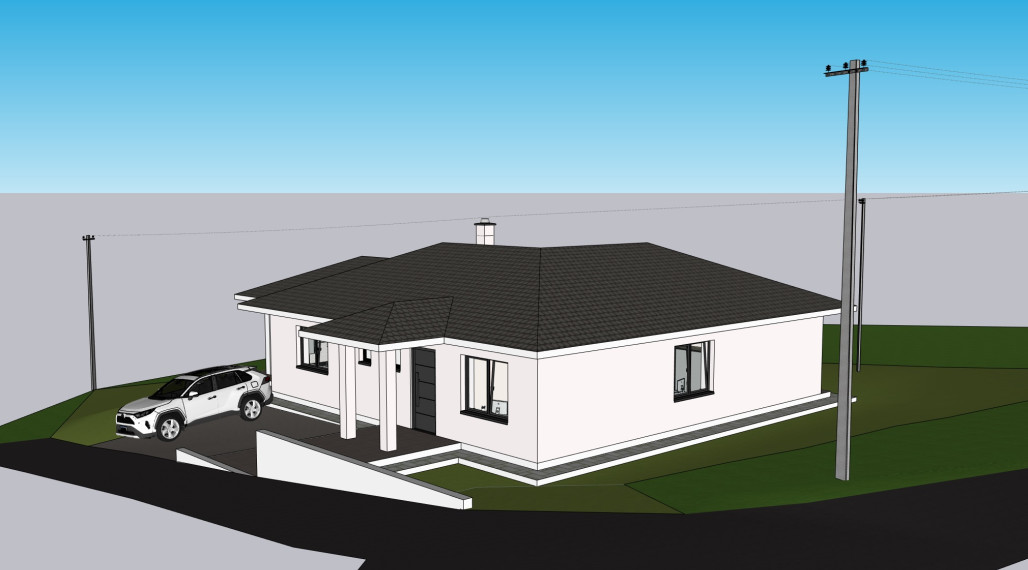 5 IZ RD - STAVEBNÉ POVOLENIE - OKAMŽITÁ VÝSTAVBA - PÚCHOV