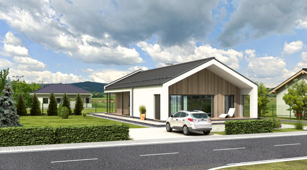 BULGALOV NA SLNEČNOM ROVINATOM POZEMKU - SLAVNICA