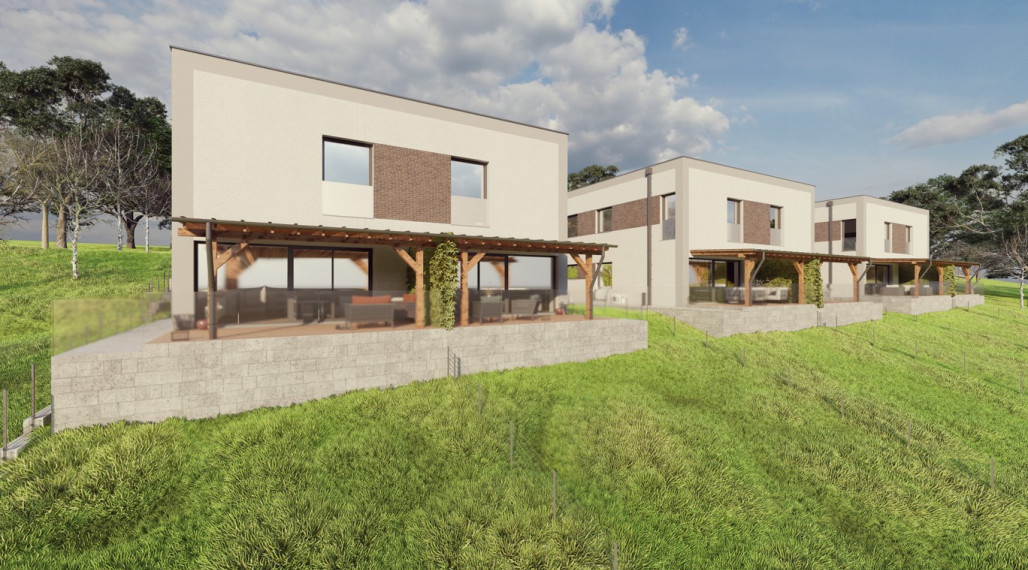 BÝVANIE NA HLINÁCH - MODERNÉ DOMY V TOP LOKALITE - UŽ LEN 4 VOĽNÉ