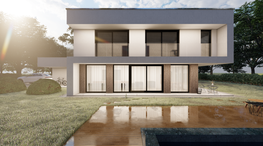 KOMFORTNÝ RODINNÝ DOM - MODERNÝ DIZAJN