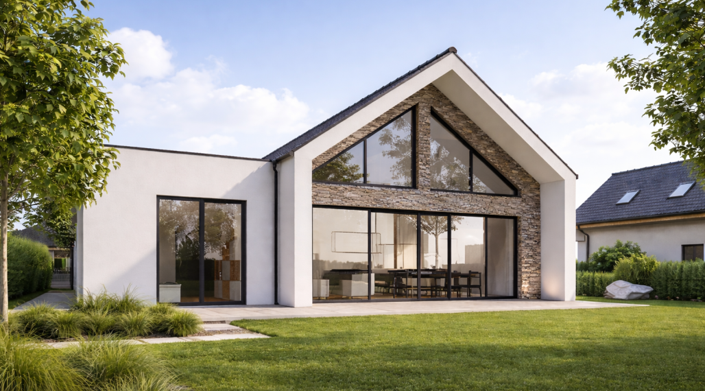 LUXUSNÝ BUNGALOV NA KĽÚČ S POZEMKOM NA SAMOTE - VEĽKÉ ROVNÉ