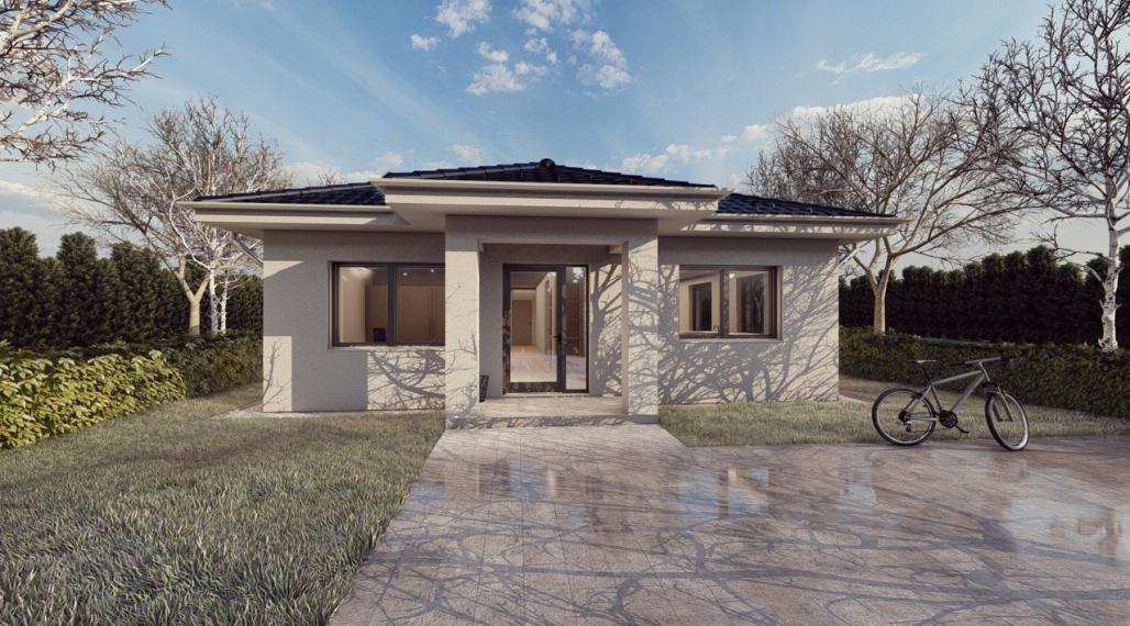 ŠTÝLOVÝ 4 IZBOVÝ BUNGALOV - Komfort na jednej úrovni