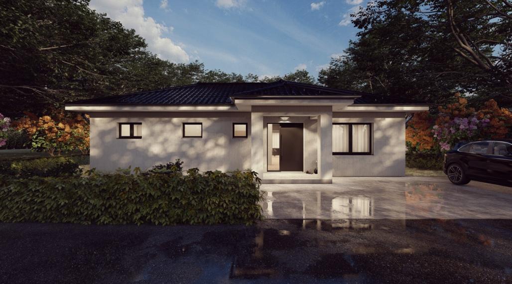 4 IZ BUNGALOV - VEĽKORYSÝ PRIESTOR. Pohodlie pre celú rodinu.