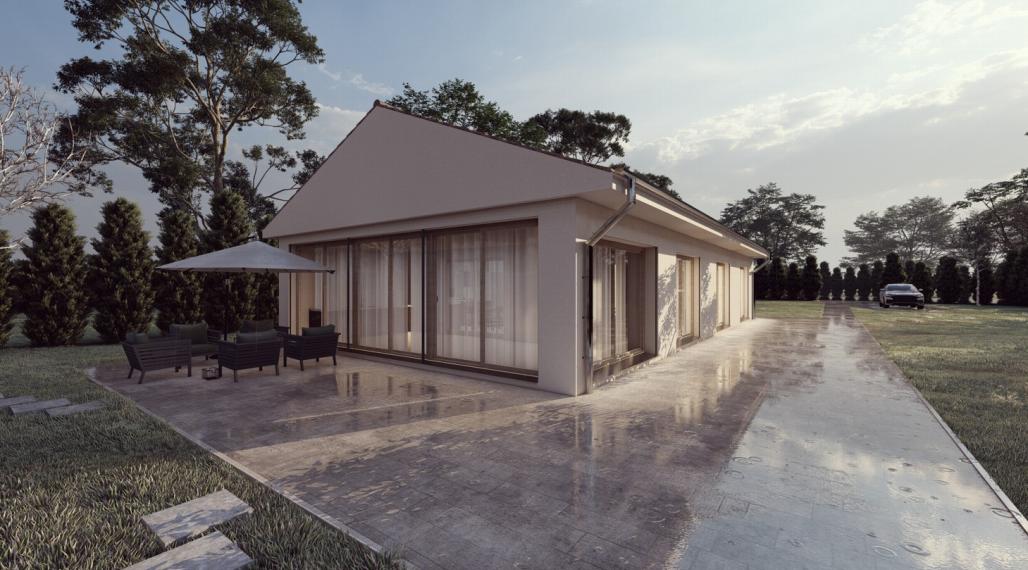 BUNGALOV 3 IZBOVÝ - rodinná pohoda so zimnou záhradou