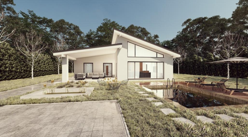 4 IZ BUNGALOV S VEĽKORYSOU VÝMEROU 163 m2