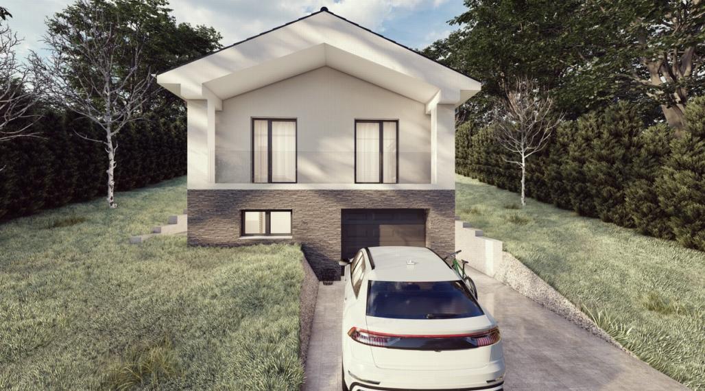 BUNGALOV 4 IZBOVÝ do svahu