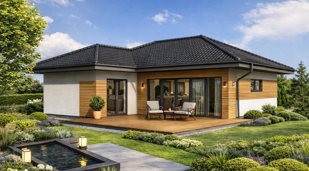 4 IZ BUNGALOV S ATRAKTÍVNYM DIZAJNOM