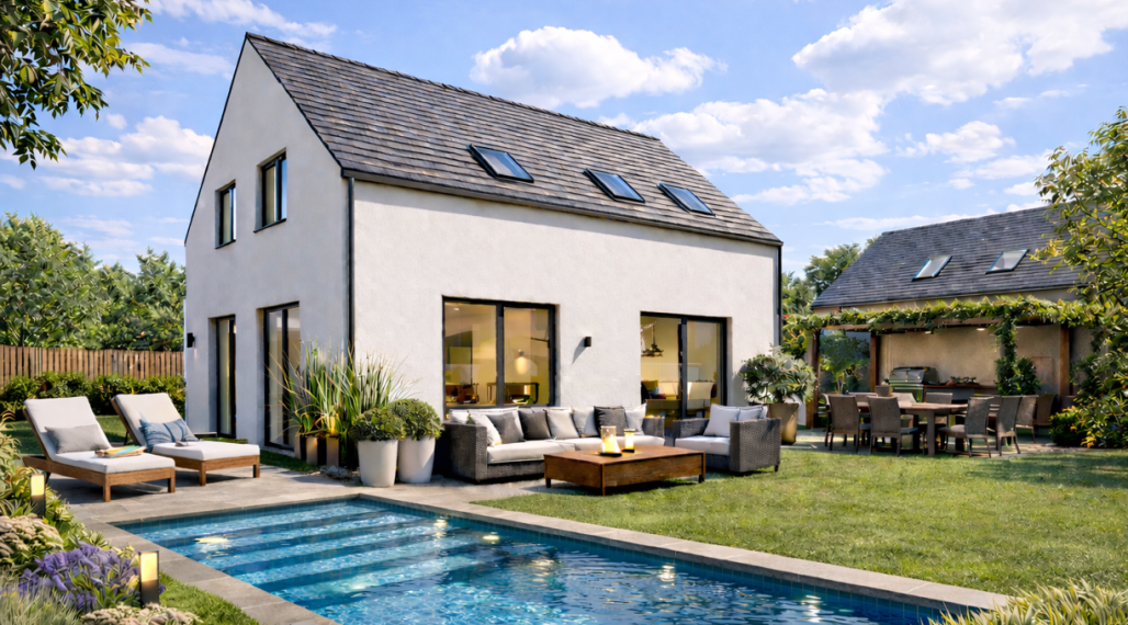 POSCHODOVÝ 5 IZ RODINNÝ DOM - Kvalitné technologické riešenia