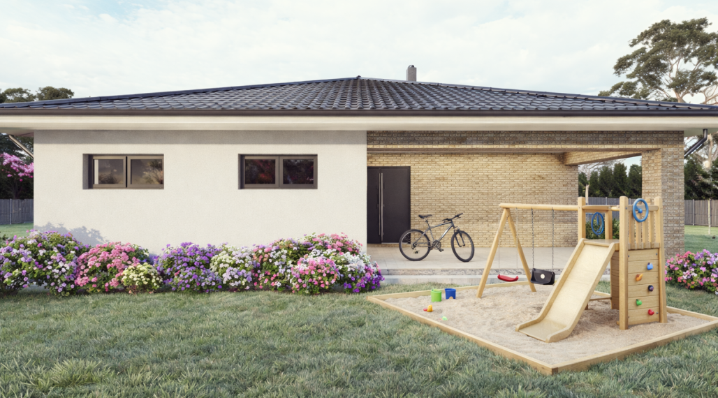 PREDAJ: Pozemok s moderným a praktickým RD - BELUŠA