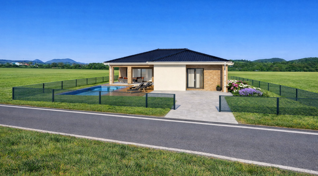 PREDAJ: ROVINATÝ POZEMOK S HRUBOU STAVBOU - BELUŠA