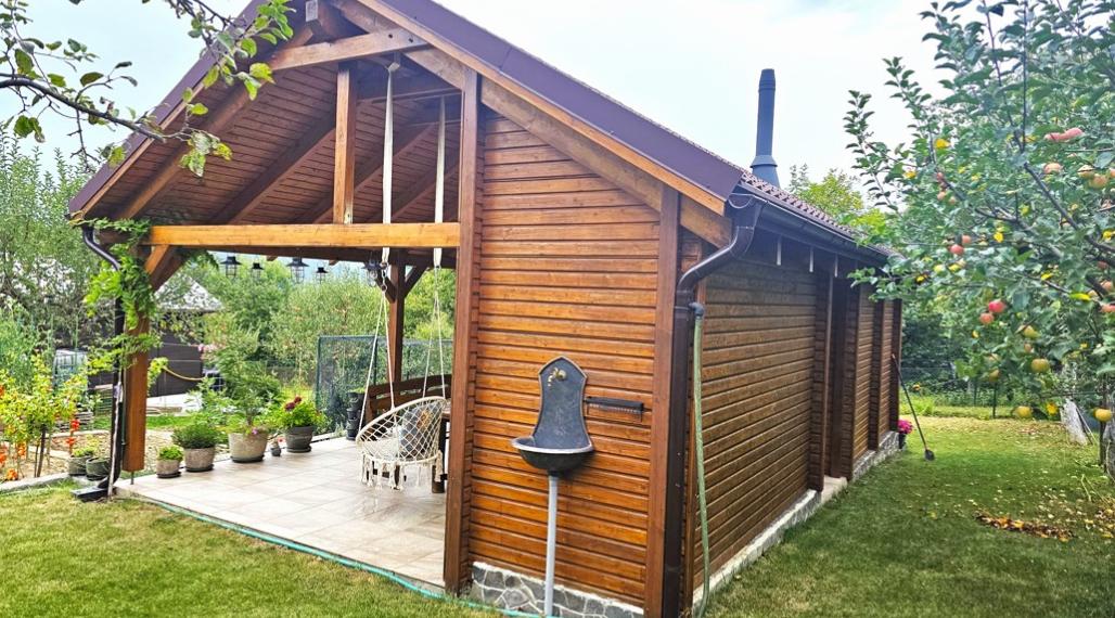 PREDAJ - ZÁHRADNÁ ZRUBOVÁ CHATA s úžitkovou záhradou - Kalvária