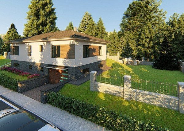 POZEMOK S KOMFORTNÝM DOMOM - SKALKA NAD VÁHOM