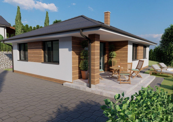 NÍZKOENERGETICKÝ 3 IZ BUNGALOV: 122 700,-€
