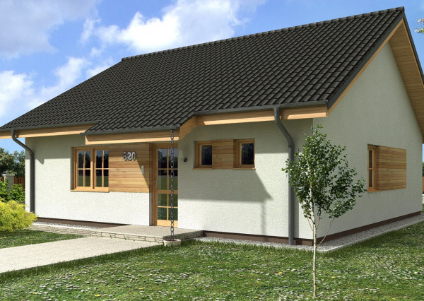 BUNGALOV S PRVKAMI PRÍRODY