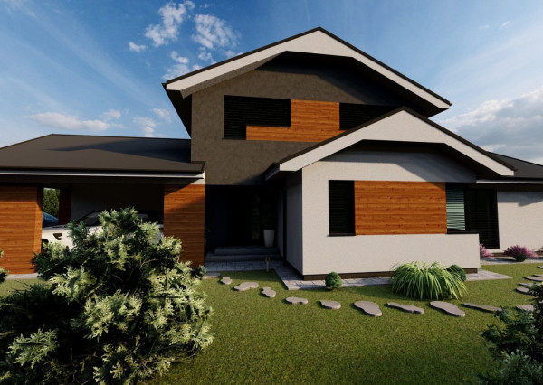 4-IZBOVÝ POSCHODOVÝ MODERNÝ DOM S POZEMKOM