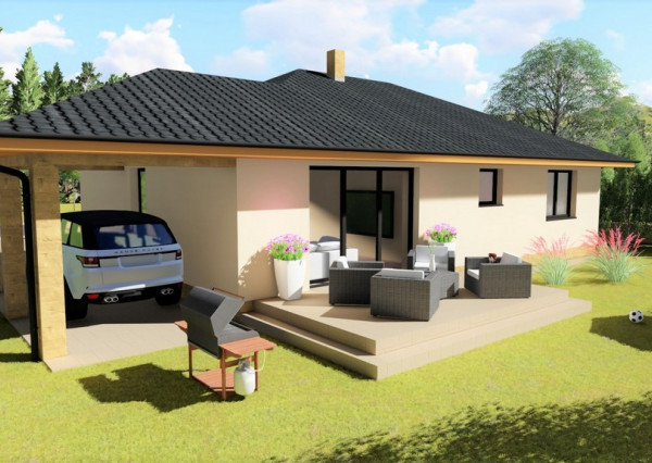 REZERVOVANÉ: PREDAJ - DOM NA KĽÚČ S POZEMKOM DRÁHY, POV.BYSTRICA: 168 188,- € s DPH