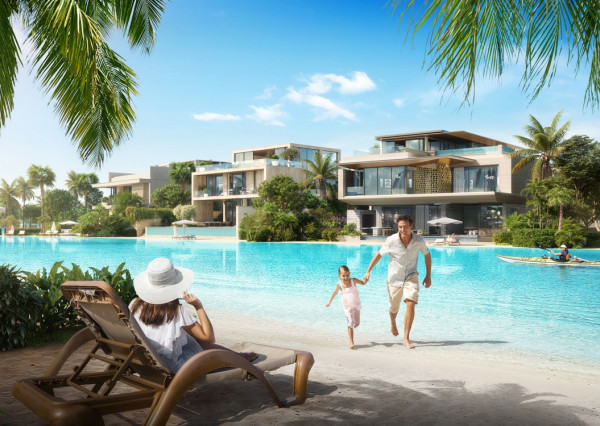 PREDAJ - VILA s vlastnou plážou - DUBAJ SOUTH