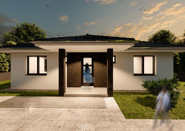 STAVEBNÝ POZEMOK  S VÝSTAVBOU 4 IZ BUNGALOVU