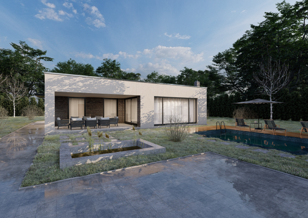 MODERNÝ 5 IZBOVÝ BUNGALOV - HOLODOM 239 750,-€