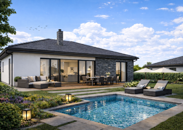 LUKRATÍVNY STAVEBNÝ POZEMOK S DOMOM NA KĽÚČ  - VIŠŇOVÉ