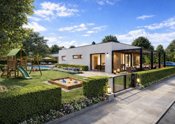 MODERNÝ BUNGALOV - 4 IZBOVÝ - 138 990,-€