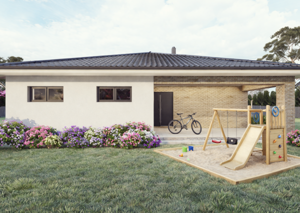 PREDAJ: Pozemok s moderným a praktickým RD - BELUŠA