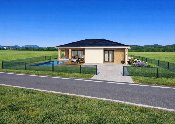 PREDAJ: ROVINATÝ POZEMOK S HRUBOU STAVBOU - BELUŠA