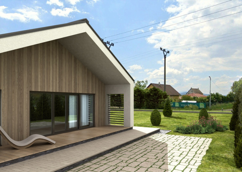BUNGALOV NA SLNEČNOM ROVINATOM POZEMKU - SLAVNICA